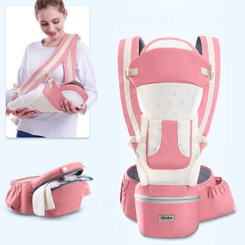 Ergonomic Newborn Baby Carrier Backpack