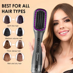 Electric Hot Air Comb and Anion Hair Straightening Brush