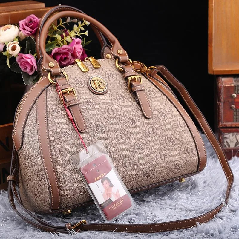 Women's Retro Large Capacity Shoulder Crossbody Bag