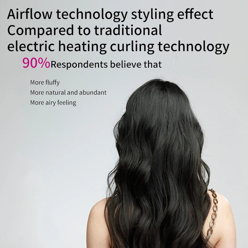 Professional Multi Hair Styler and Hot Air Brush Dryer X9