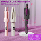 32mm Automatic Rotating Curling Iron with Digital Display