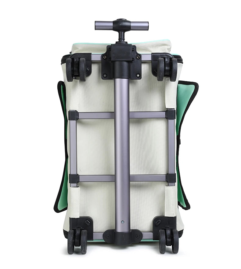 Large Capacity Pet Trolley Travel Carrier Bag for Dogs Cats