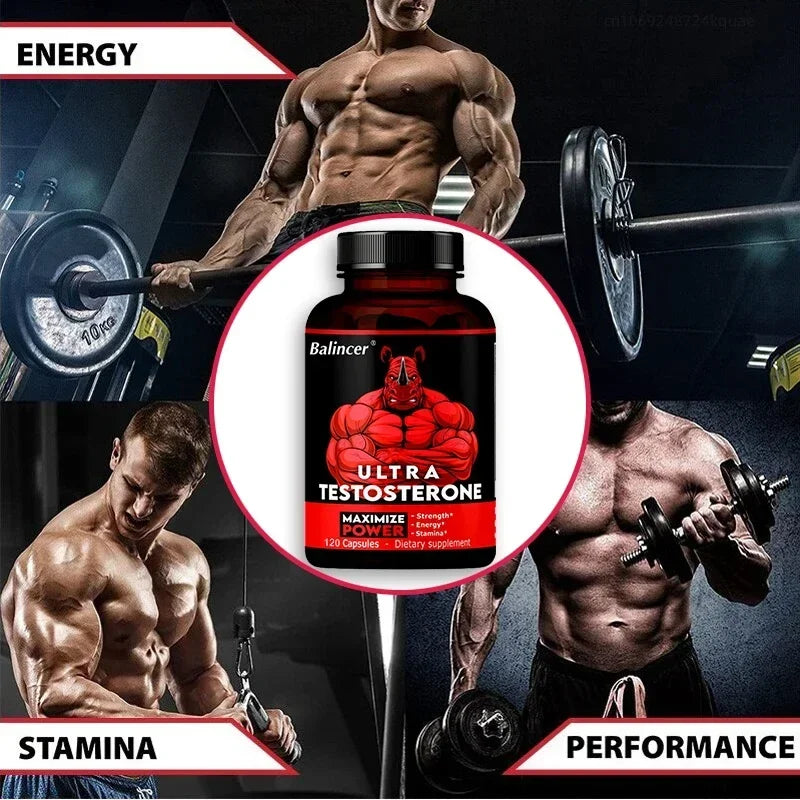 Tribulus Terrestris Men Energy Support Dietary Supplement Capsules