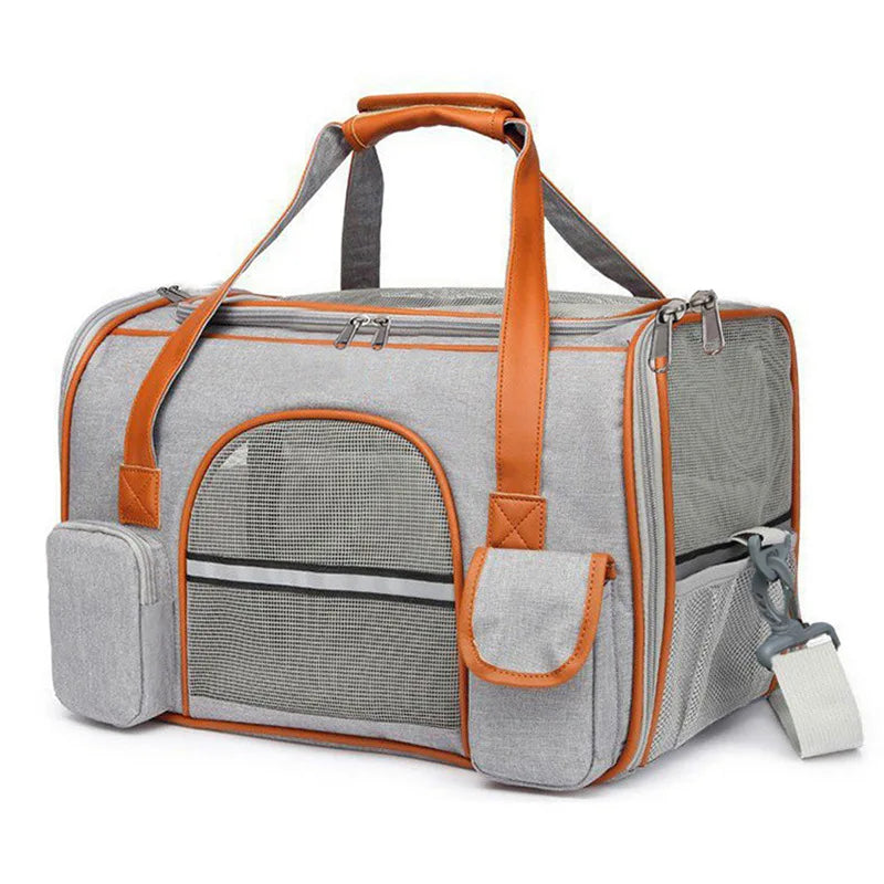 Anti-Collapse Dog Pet Carrier Bag Travel Handbag
