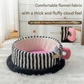 Striped Corduroy Pet Bed Set