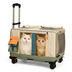Portable Travel Pet Trolley Carrier Backpack for Cats Dogs