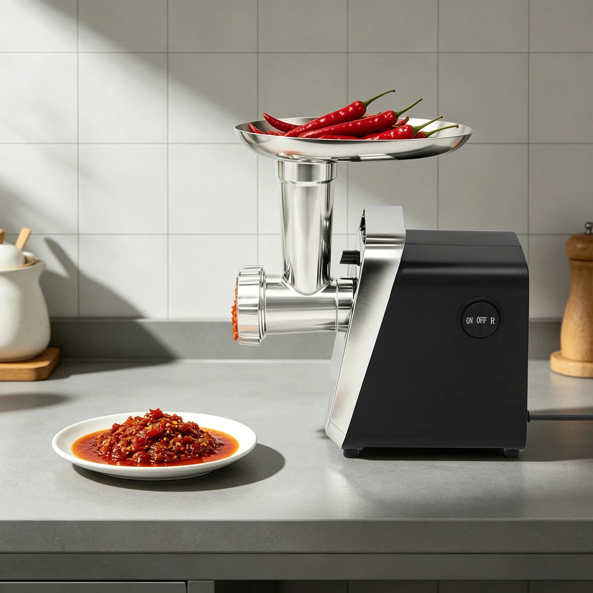 Electric Meat Grinder and Sausage Maker 250W
