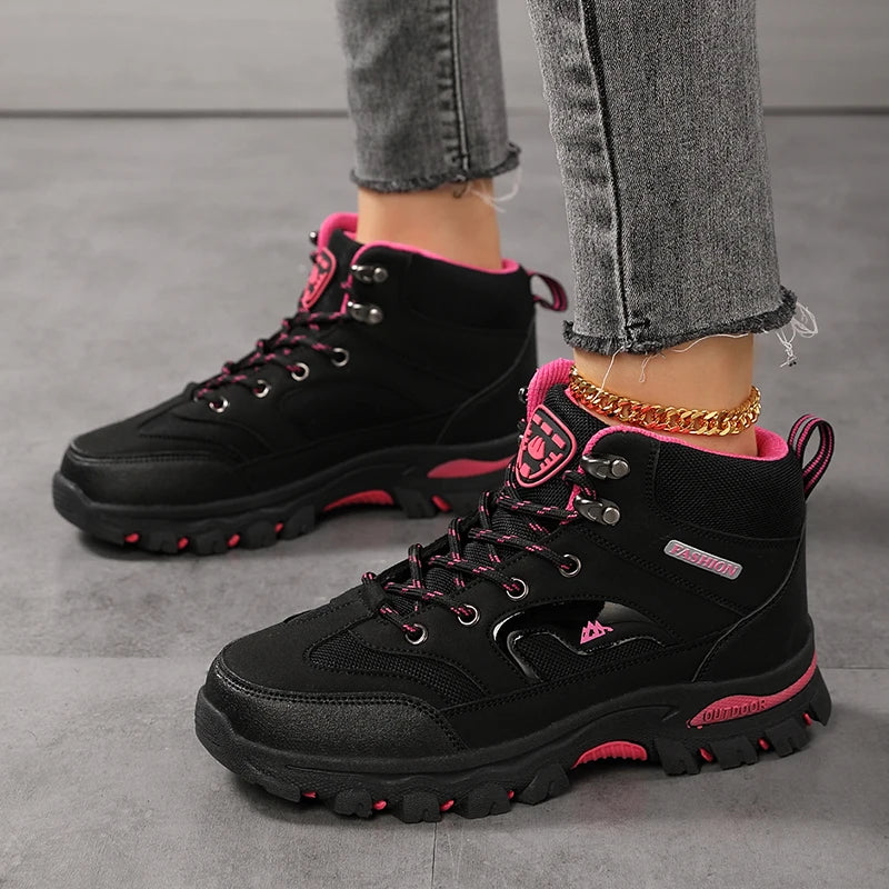 Women's Waterproof Non-Slip Ankle Hiking Boots
