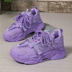Women's Breathable Mesh Platform Sneakers