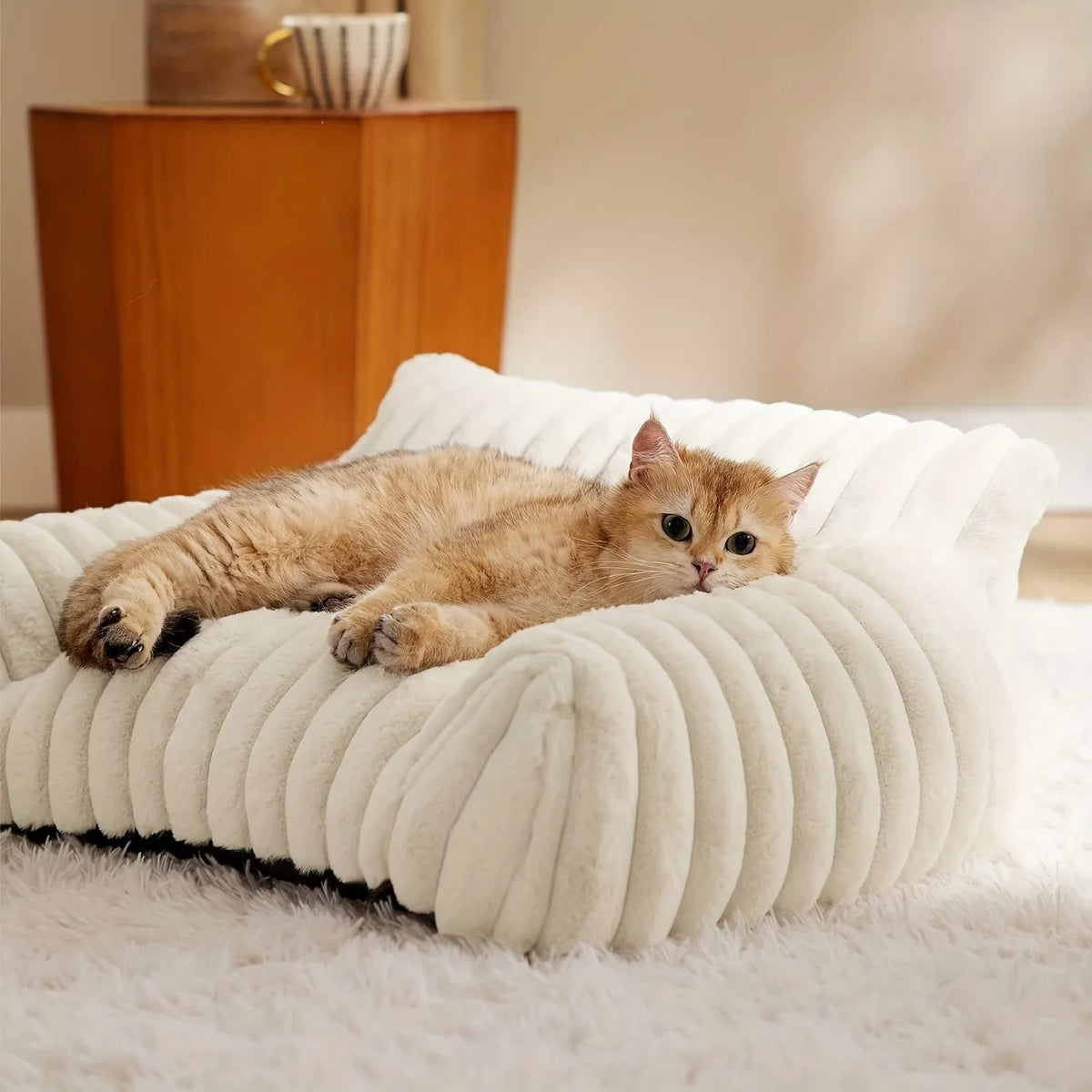 Breathable Cat Bed Sofa Cushion