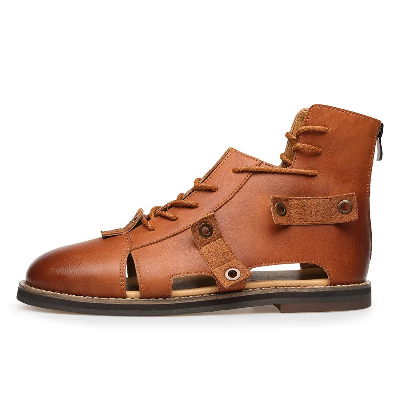 Men's Lace-Up High-Top Gladiator Sandals
