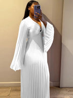 Women's Elegant Dashiki Kaftan Maxi Dress