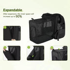 Expandable Breathable Pet Carrier Backpack for Cats Dogs