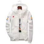 Men's Moto Biker Sport Jacket Thin Polyester