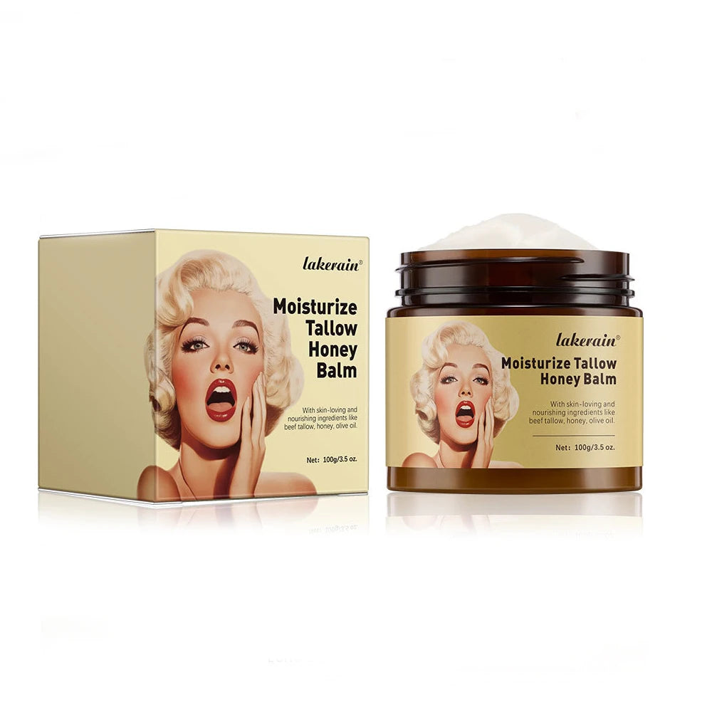 Whipped Beef Tallow and Honey Balm Moisturizing Face and Body Cream