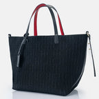 Women's Fly Woven Large Capacity Shoulder Tote Bag