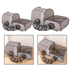 Foldable Cat Tunnel Play House with Breathable Mesh