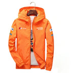 Men's Moto Biker Sport Jacket Thin Polyester