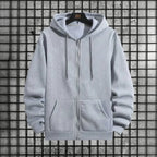 Men's Zipper Hoodie and Sweatpants 2-Piece Set
