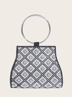 Women's Luxury Rhinestone Evening Clutch Bag