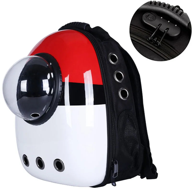 Breathable Space Capsule Pet Carrier Backpack for Cats Dogs