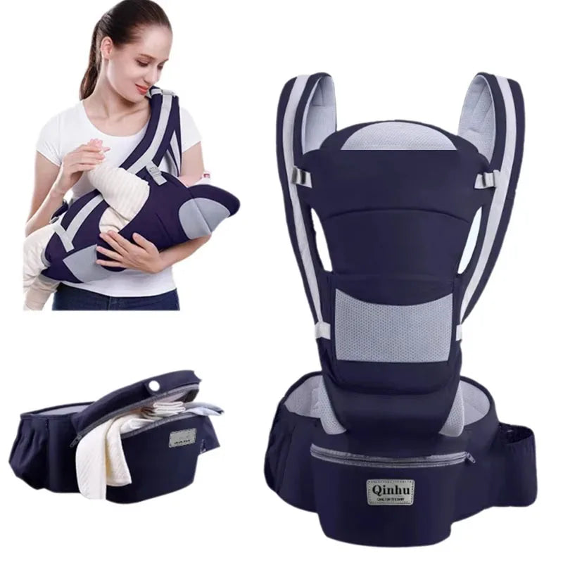 Ergonomic Newborn Baby Carrier Backpack