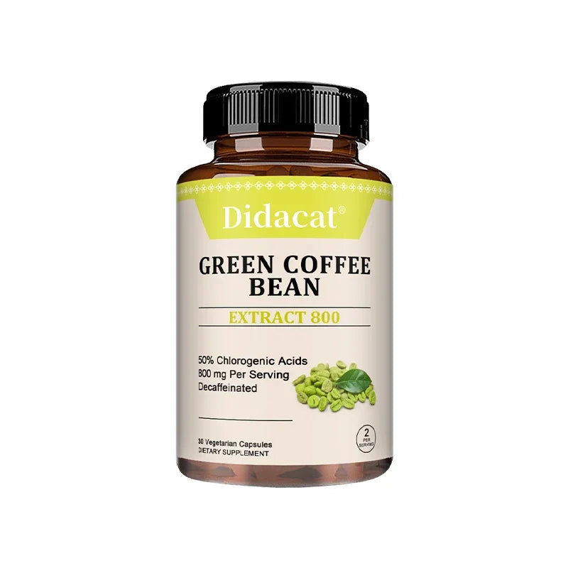 Green Coffee Bean Capsules for Appetite & Weight Support