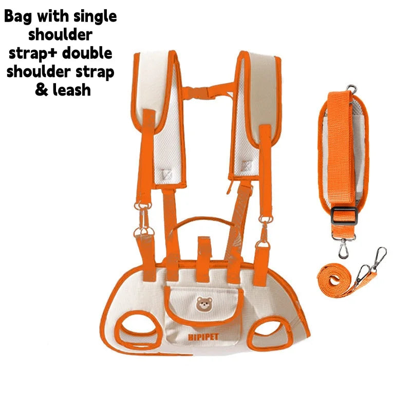 Portable Breathable Multi-Functional Pet Carrier Backpack for Cats Dogs