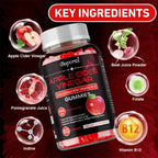 Apple Cider Vinegar Weight Management Detox Dietary Supplement Gummies