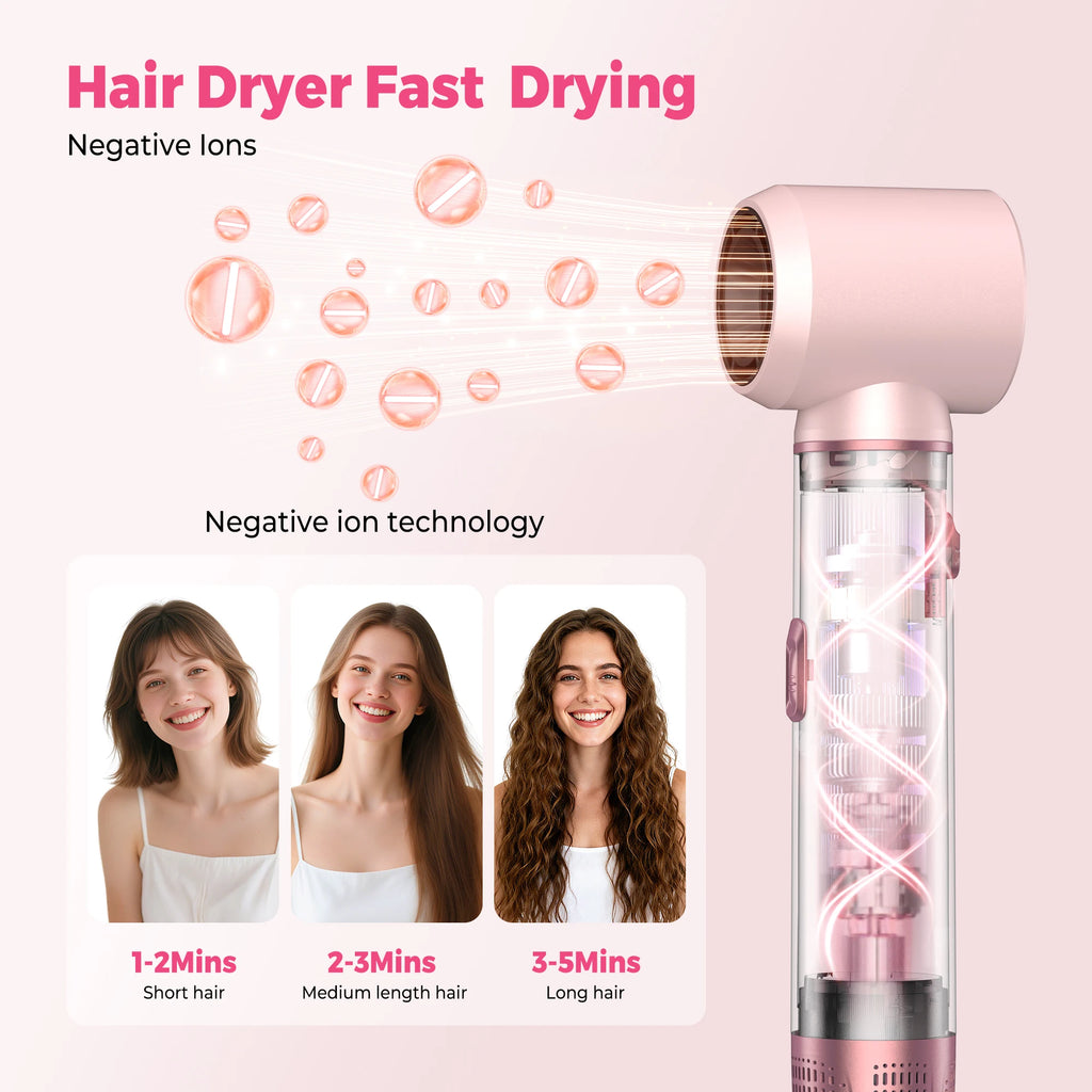 5-in-1 Interchangeable Hot Air Hair Styling Set