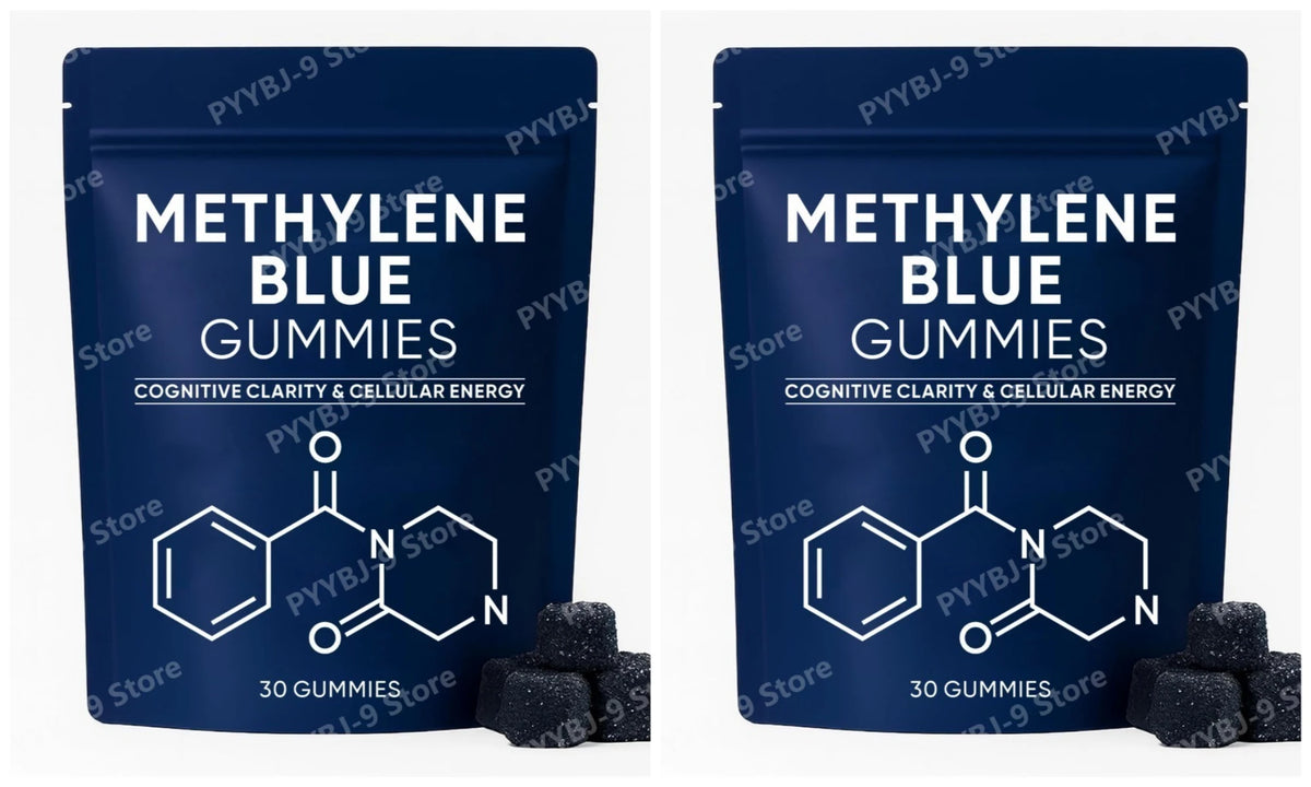 Methylene Blue Cognitive and Energy Support Dietary Supplement Gummies