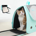 Portable Breathable Pet Carrier Backpack for Cats Dogs