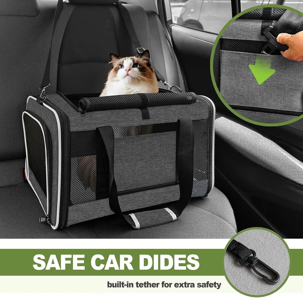 Portable Soft Pet Travel Carrier Bag for Cats Dogs