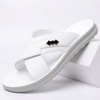 Men's Breathable Anti-Slip Slip-On Slippers