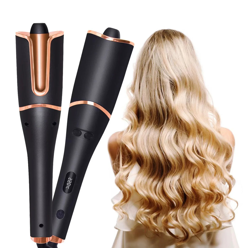 Automatic Ceramic Curling Iron with LED Display