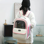 Breathable Transparent Capsule Pet Carrier Backpack for Cats Dogs