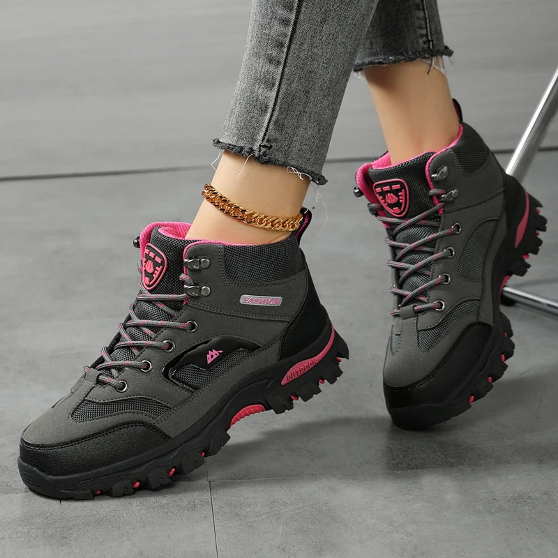 Women's Waterproof Non-Slip Ankle Hiking Boots