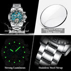 Men's Luxury Hollow Tourbillon Automatic Mechanical Watch