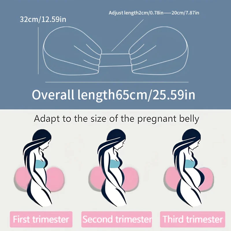 U-Shape Maternity Pillow Full Body Support for Pregnant Women