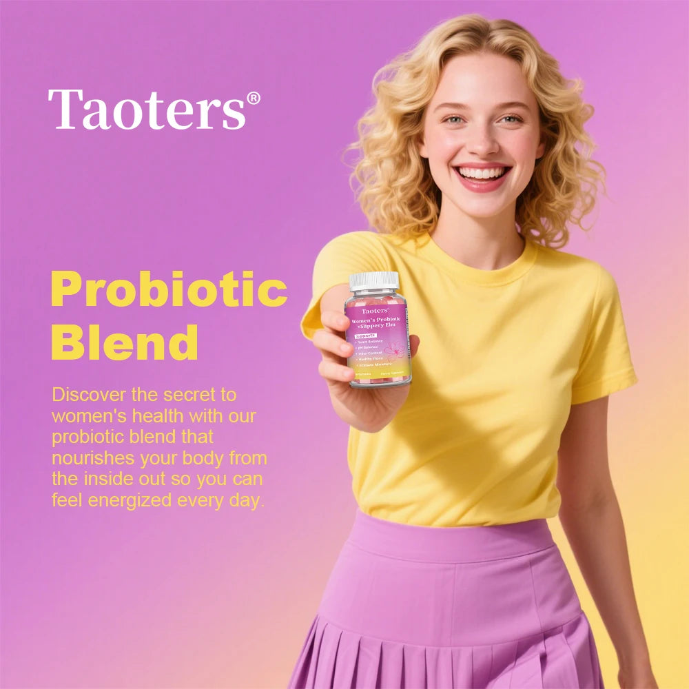 Women Probiotics pH Balance Digestive Dietary Supplement Gummies