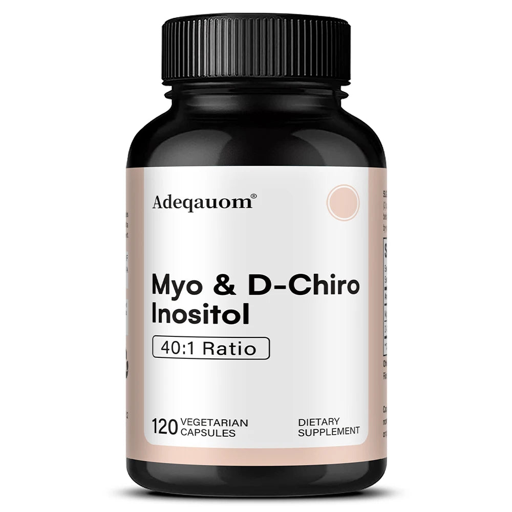 Myo-Inositol & D-Chiro Inositol Capsules for Hormone Balance