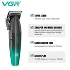 Men Professional Cordless Hair Clipper Rechargeable Trimmer Set