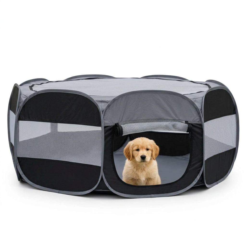 Foldable Portable Small Animal Playpen Enclosure for Cats Dogs