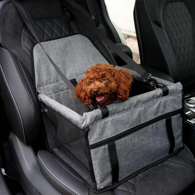 Foldable Dog Car Seat Cover Hammock Pet Carrier