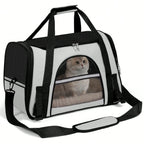 Foldable Airline Approved Pet Carrier Bag for Cats Dogs