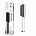 Dual-Purpose Heated Straightening and Curling Comb