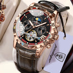 Men's Luxury Hollow Tourbillon Automatic Mechanical Watch