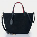 Women's Fly Woven Large Capacity Shoulder Tote Bag