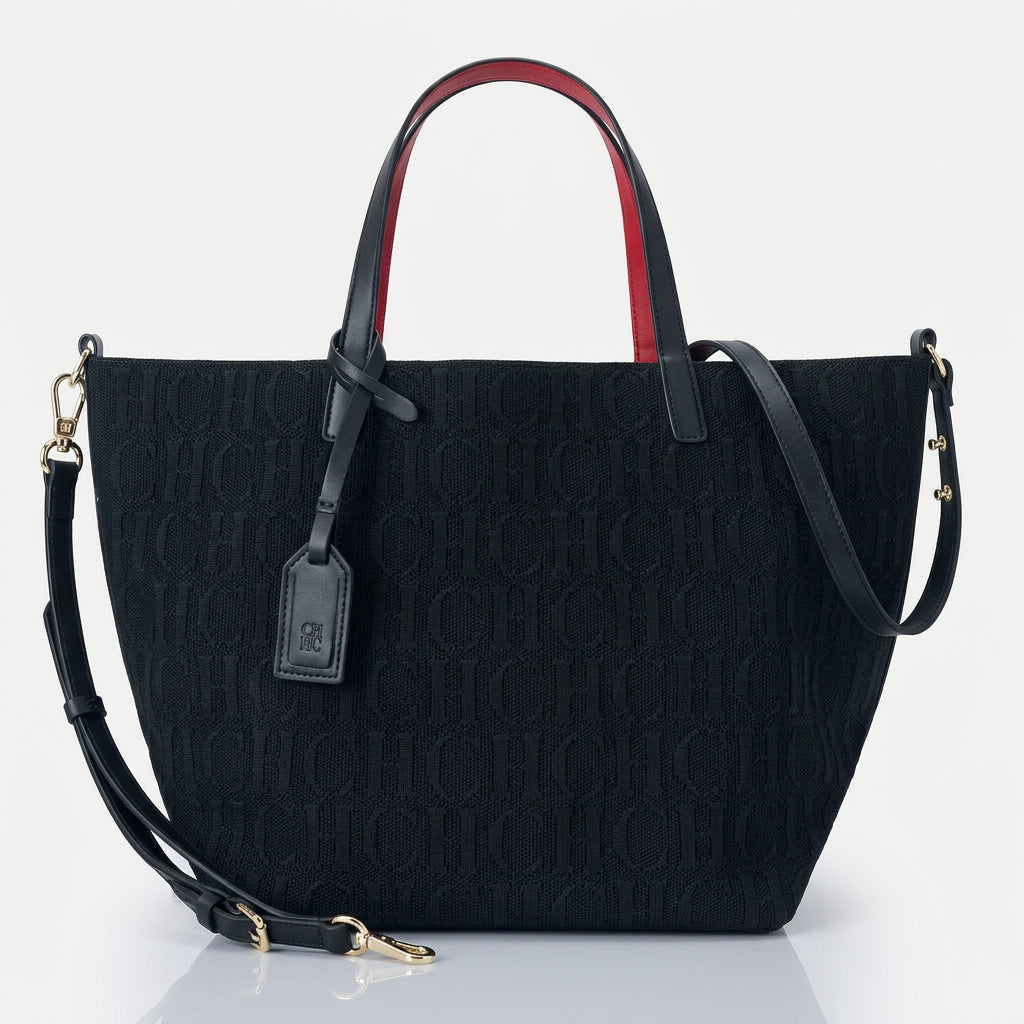 Women's Fly Woven Large Capacity Shoulder Tote Bag
