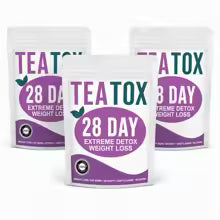 28 Day Teatox Detox Herbal Tea for Bloating Relief